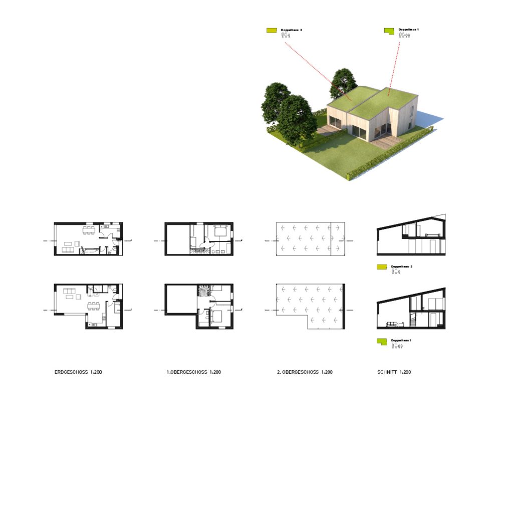 eins:eins architekten hamburg - Dree Greun Höff