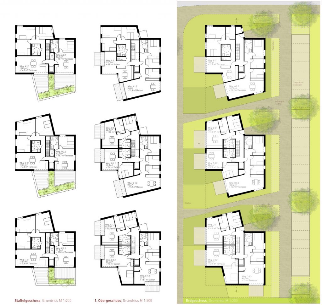 eins:eins architekten hamburg - Wohnen im Hanseviertel