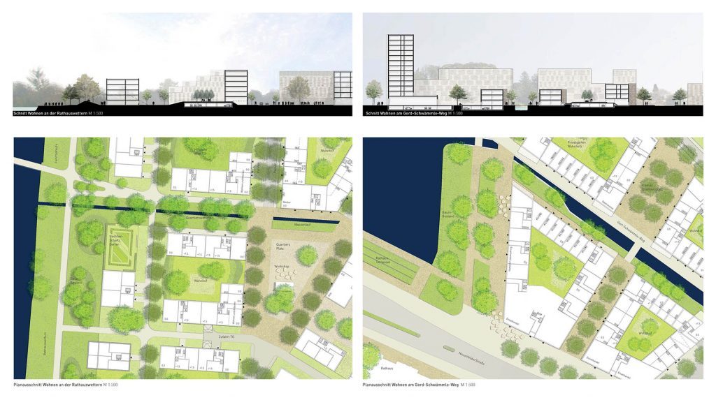 eins:eins architekten hamburg - Wohnen für alle, mitten in Wilhelmsburg