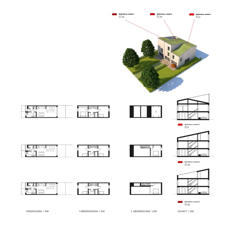 eins:eins architekten hamburg - Dree Greun Höff