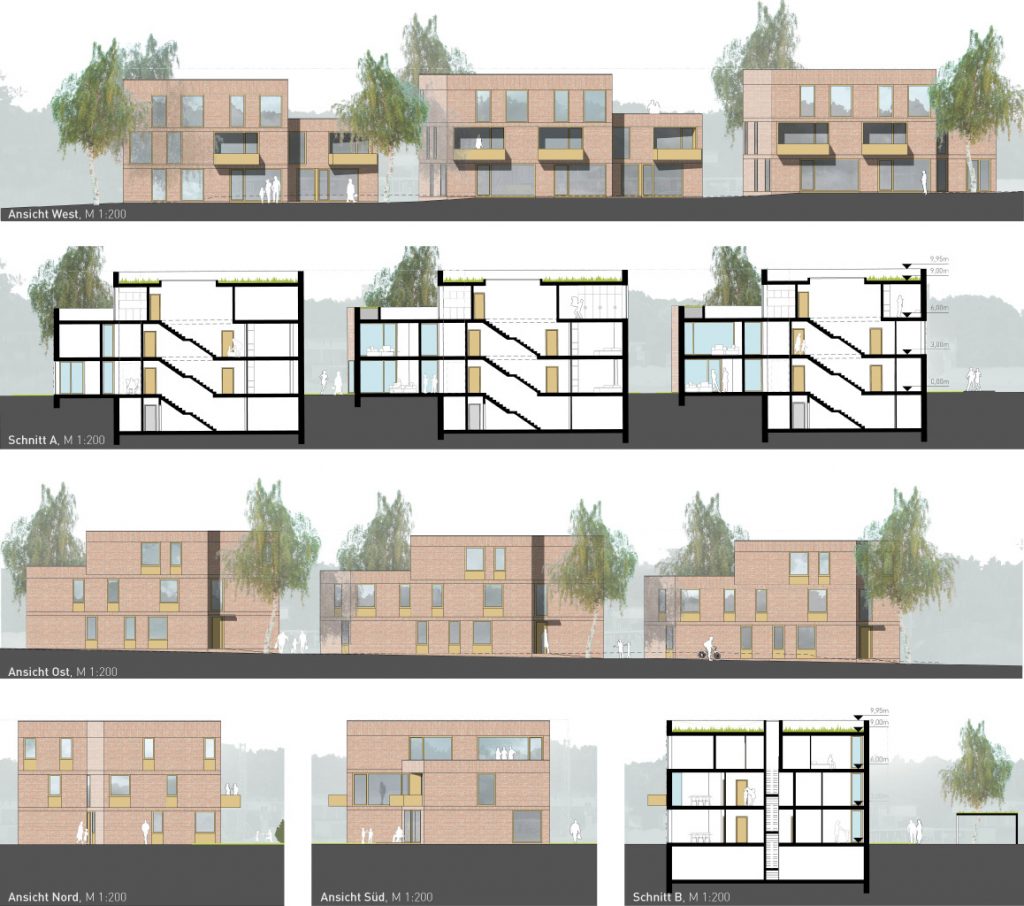 eins:eins architekten hamburg - Wohnen im Hanseviertel