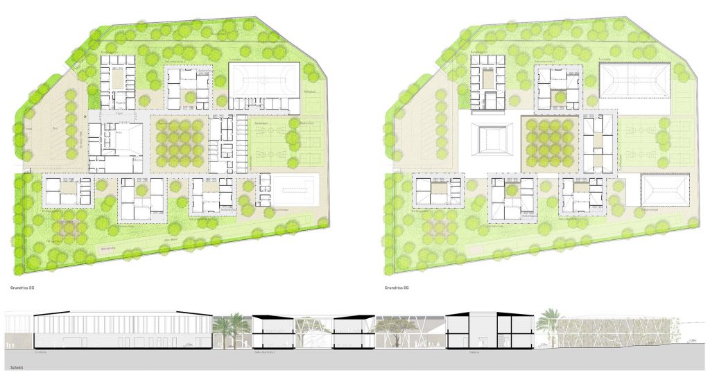 eins:eins architekten hamburg - Deutsche Schule der Borromäerinnen