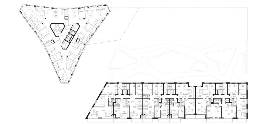 eins:eins architekten hamburg - Campustower Baufeld 80