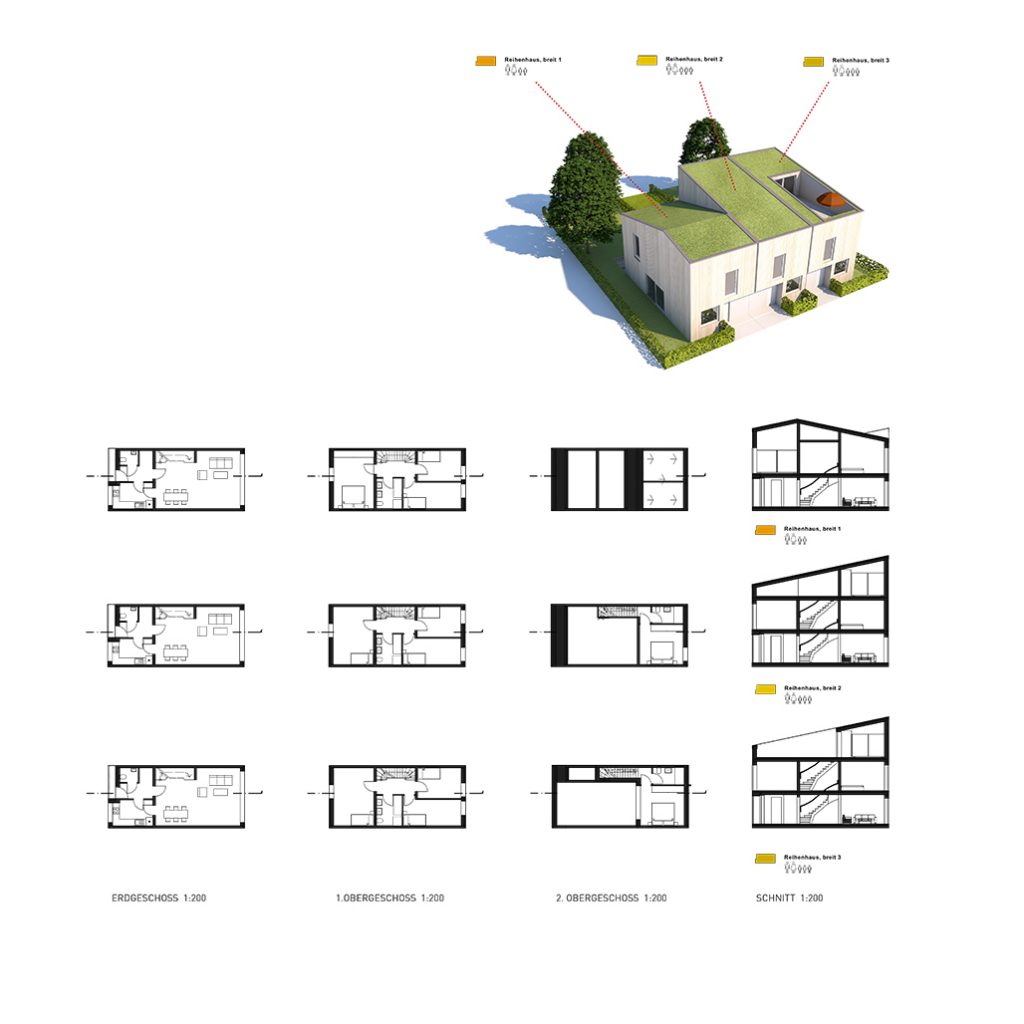 eins:eins architekten hamburg - Dree Greun Höff