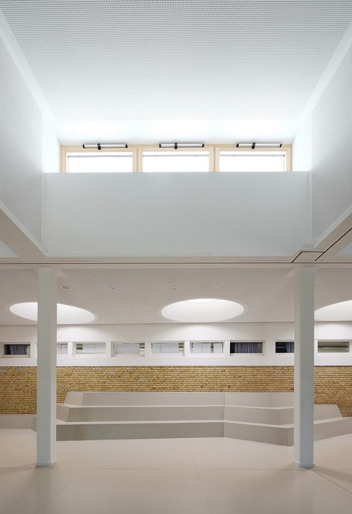 eins:eins architekten hamburg - Pausenmehrzweckhalle Grundschule Neuland