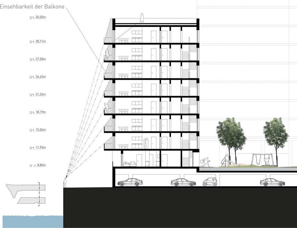 eins:eins architekten hamburg - Wohnungsbau Baufeld 80