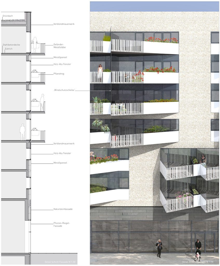 eins:eins architekten hamburg - Wohnvielfalt am Grasbrookpark