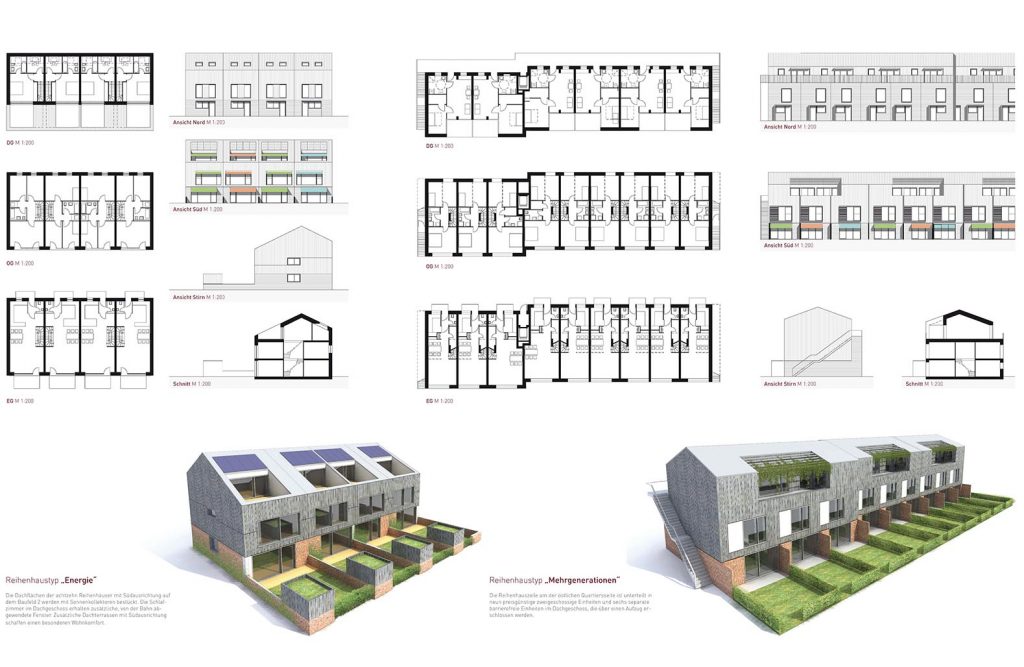 eins:eins architekten hamburg - Klimamodellquartier "Op´n Hainholt"