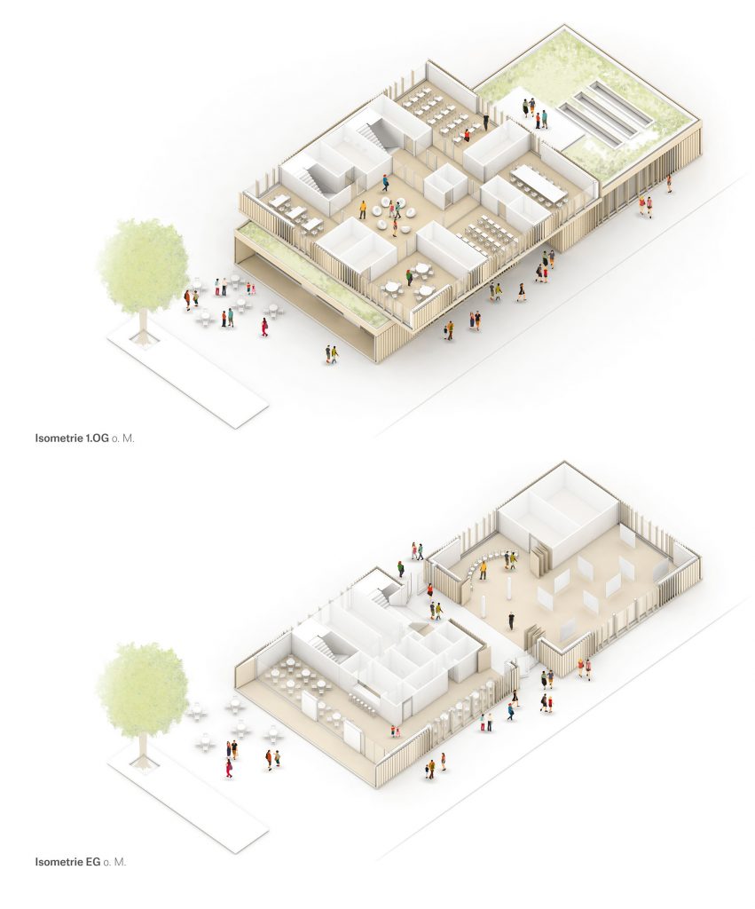 eins:eins architekten hamburg - Zentrum für Sprache und Bewegung