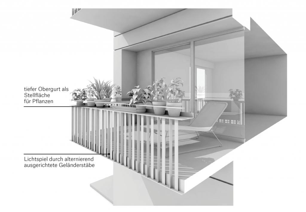 eins:eins architekten hamburg - Wohnungsbau OxPark