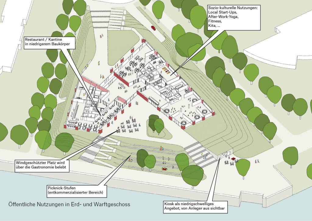 eins:eins architekten hamburg - Bürohochhaus Finkenwerder