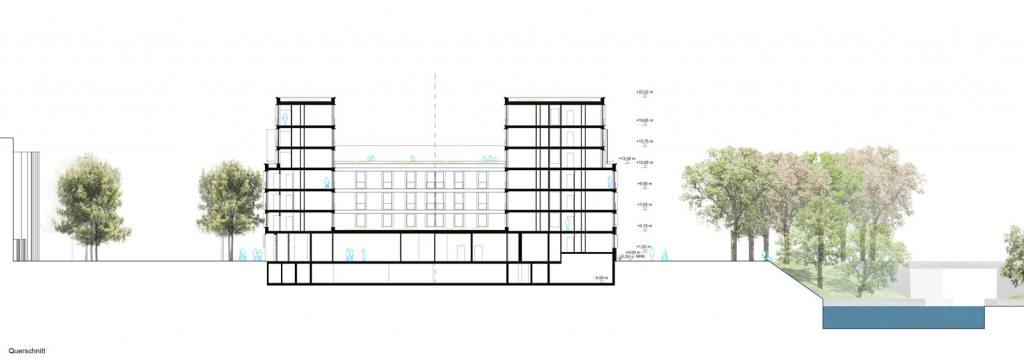 eins:eins architekten hamburg - Wohn- und Geschäftshaus Mundsburger Damm