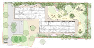 eins:eins architekten hamburg - Lageplan und Grundriss