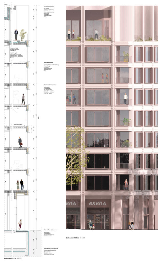 eins:eins architekten hamburg - Freiberger Straße Dresden