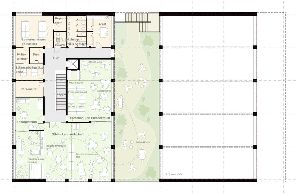 eins:eins architekten hamburg - Grundschule Surenland