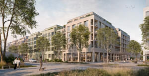 eins:eins architekten hamburg - Perspektive Dürener Straße
