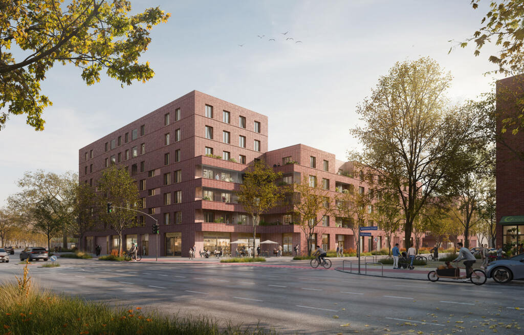 eins:eins architekten hamburg - Wohnungsbau am Possmoorweg
