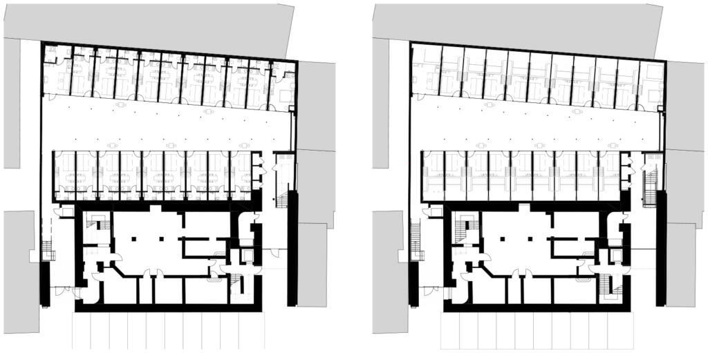 01-Grundriss-EG-1024x511 - Boardinghaus Eimsbüttel eins:eins architekten hamburg - Boardinghaus Eimsbüttel
