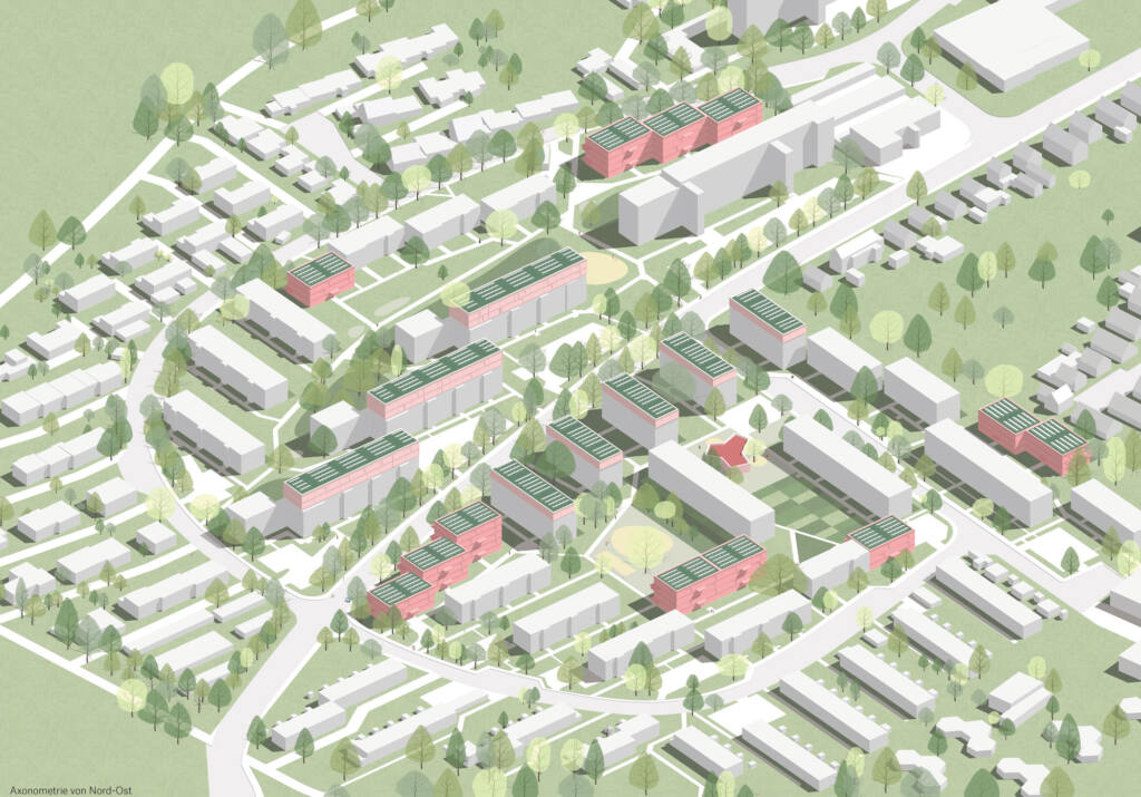 02-Axo2-Binnenfeld-Redder-1024x715 - Quartiersentwicklung Binnenfeldredder eins:eins architekten hamburg - Quartiersentwicklung Binnenfeldredder