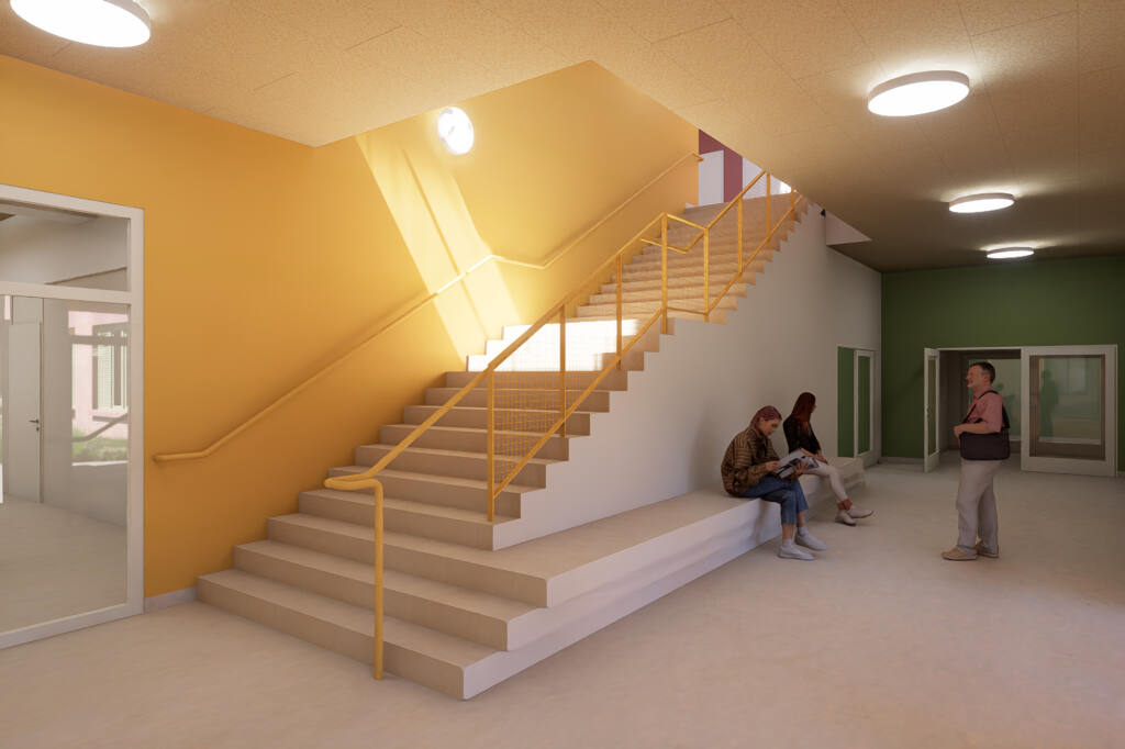 eins:eins architekten hamburg - Schule Hausbrucher Bahnhofstraße