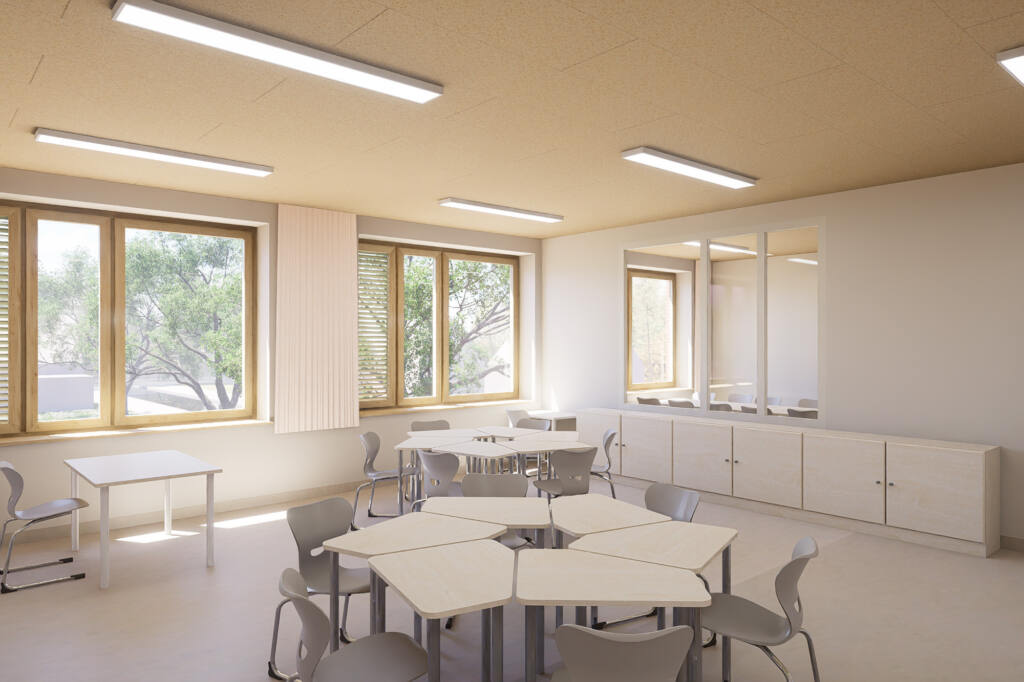 eins:eins architekten hamburg - Schule Hausbrucher Bahnhofstraße