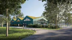 eins:eins architekten hamburg - Schwanenquartier Perspektive Eingang 3